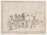 Selling a Horse, Thomas Rowlandson  British, Etching