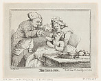 The Grand-Papa, Thomas Rowlandson  British, Etching