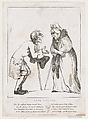 Aged Lovers, Thomas Rowlandson  British, Etching
