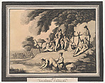 Soldiers Cooking, Heinrich Joseph Schütz  German, Etching and aquatint