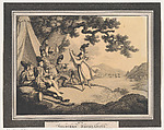 Soldiers Recreating, Heinrich Joseph Schütz  German, Etching and aquatint