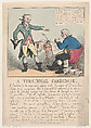 A Theatrical Candidate, Thomas Rowlandson British, Hand-colored etching and aquatint