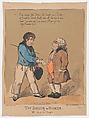 The Sailor and Banker, or the Firm in Danger, Thomas Rowlandson British, Etching