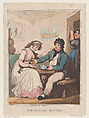 The Sailor's Return, Thomas Rowlandson British, Hand-colored etching