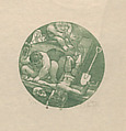 Christ on the cross, a circular composition, Jean Charlot  French, Lithograph on zinc