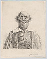 Portrait of Robert South, Jan Lievens Dutch, Etching; between first and second state