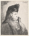 Man in a Turban, Jan Lievens Dutch, Etching; third state