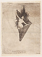 Arachne, Otto Henry Bacher  American, Etching, printed in brown ink, with plate tone