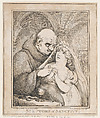 Symptoms of Sanctity, Thomas Rowlandson  British, Etching