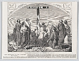 The Mission of the Apostles, from "Illustrated London News", William Luson Thomas British, Wood engraving