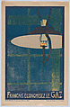 Français, economisez le gaz, Jeanne Fapournoux French, Commercial color lithograph