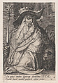 Judah, from The Twelve Sons of Jacob, Jacques de Gheyn II  Netherlandish, Engraving