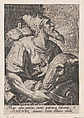 Issachar, from The Twelve Sons of Jacob, Jacques de Gheyn II  Netherlandish, Engraving