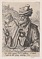 Dan, from The Twelve Sons of Jacob, Jacques de Gheyn II  Netherlandish, Engraving