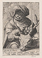 Naphthali, from "The Twelve Sons of Jacob", Jacques de Gheyn II  Netherlandish, Engraving
