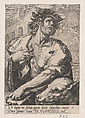 Benjamin, from The Twelve Sons of Jacob, Jacques de Gheyn II  Netherlandish, Engraving