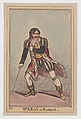 Edmund Kean as Richard III, George Cruikshank British, Etching, hand-colored