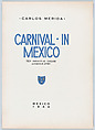 Portfolio of ten lithographs 'Carnival in Mexico', Carlos Mérida (Guatemalan, Guatemala City 1891–1984 Mexico City)