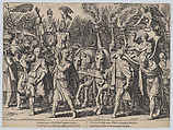 Plate 7: Triumphal Procession after Victory over Turks, from the Triumphs of Charles V, Cornelis Boel Netherlandish, Etching and engraving