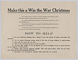 Make this a win, Anonymous, American, 20th century American, Commercial lithograph