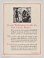 George Washington bought the first Liberty Bond, Liberty Loan Committee, Commercial color lithograph