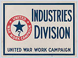 Industries Division, Anonymous, Commercial color lithograph