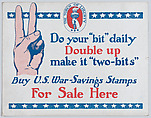 Do your "bit" daily, Anonymous, American, 20th century American, Commercial color lithograph