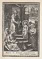 The Presentation of the Virgin Mary, Anonymous, Engraving