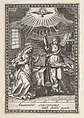 The Annunciation, Anonymous, Engraving