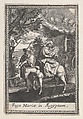 The Flight into Egypt, Anonymous, Engraving