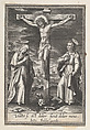 Christ on the Cross, Anonymous, Engraving