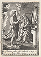 Christ Appearing to His Mother, Anonymous, Engraving