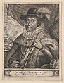 Jacobus Stuartus I. Magnæ Britanniæ Monarcha (James I, King of England), Anonymous, Dutch, 17th century  Dutch, Engraving