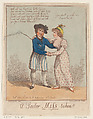 A Sailor Miss-taken!!, Thomas Rowlandson  British, Hand-colored etching