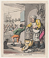 A French Ordinary, Thomas Rowlandson  British, Hand-colored etching