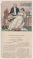 Melpomene in the Dumps, or Child's Play Defended by Theatrical Monarchs, Thomas Rowlandson British, Hand-colored etching
