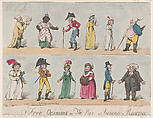 Free Opinions on The Pay of Young Roscius, Thomas Rowlandson British, Hand-colored etching