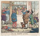 Black, Brown and Fair, Thomas Rowlandson  British, Hand-colored etching