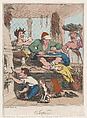 Snips, Thomas Rowlandson  British, Hand-colored etching