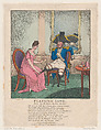 Platonic Love, Thomas Rowlandson  British, Hand-colored etching