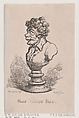 Half Foolish Face, Thomas Rowlandson  British, Etching
