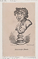 Drunken Head, Thomas Rowlandson British, Etching