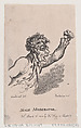 Male Moderator, Thomas Rowlandson British, Etching