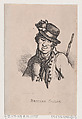 British Sailor, Thomas Rowlandson British, Etching