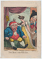 The Bull and Mouth, Thomas Rowlandson British, Hand-colored etching
