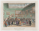 Christie's Auction Rooms, Thomas Rowlandson  British, Hand-colored etching and aquatint