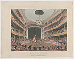 Astley's Amphitheatre, Thomas Rowlandson  British, Hand-colored etching and aquatint