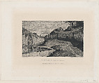 The Village of Chanaz (Savoie), Adolphe Appian  French, Etching; second state of three