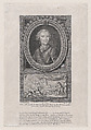 Portrait of L. J. Marquis de Mont-Calm, Jacques Barbié  French, Etching and engraving