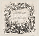 Vignette for the first chant of Roland Furieux, C. Baquoy French, Etching and engraving
